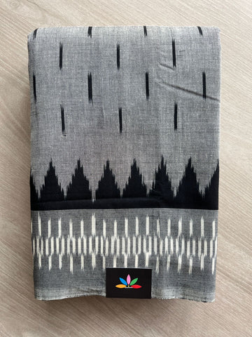 Handloom Pochampally Ikkat Cotton Saree - 32249