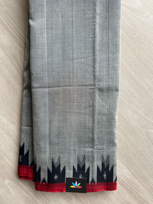 Handloom Pochampally Ikkat Cotton Saree - 32251