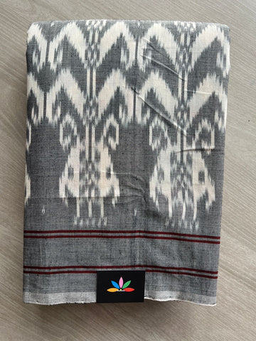 Handloom Pochampally Ikkat Cotton Saree - 32256