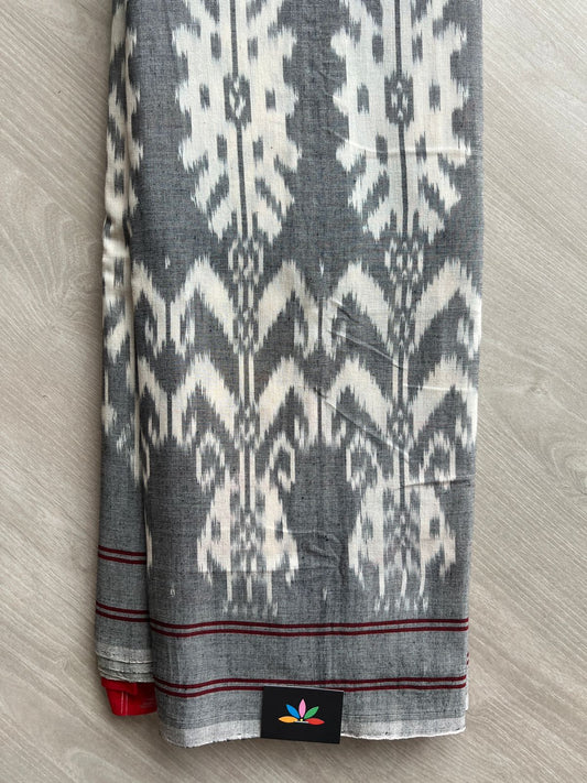 Handloom Pochampally Ikkat Cotton Saree - 32256