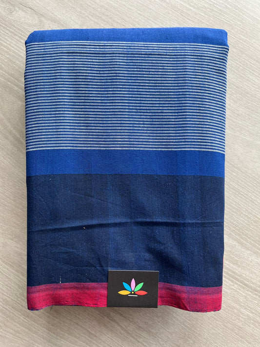 Handloom Pochampally Ikkat Cotton Saree - 32258