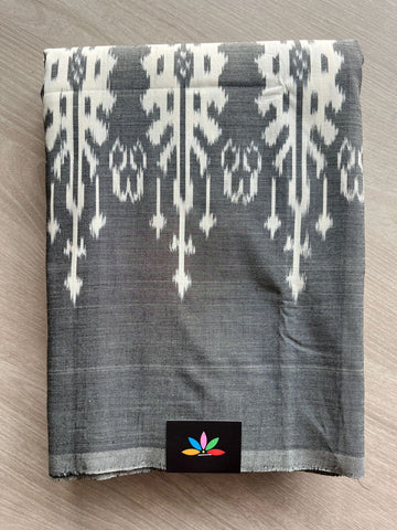 Handloom Pochampally Ikkat Cotton Saree - 32261