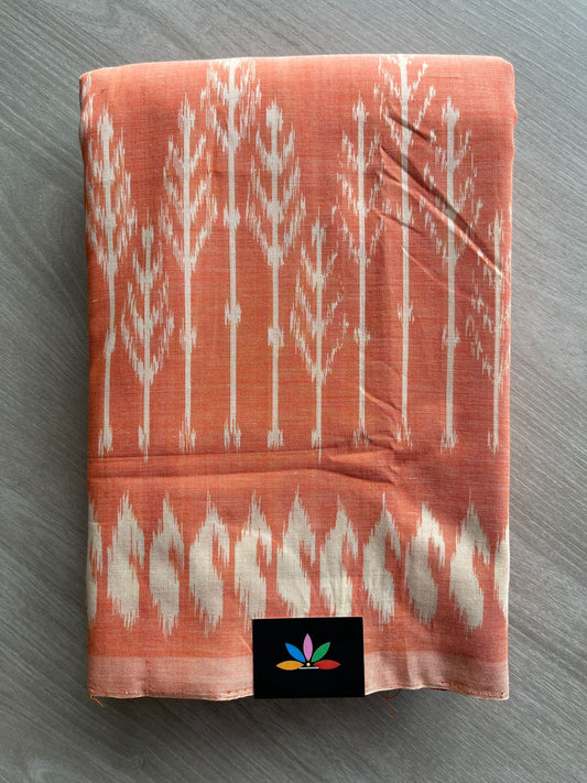 Handloom Pochampally Ikkat Cotton Saree - 32262