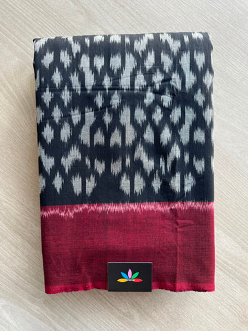 Handwoven Pochampally Ikkat Cotton Saree - 33480