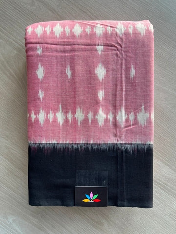 Handwoven Pochampally Ikkat Cotton Saree - 35087