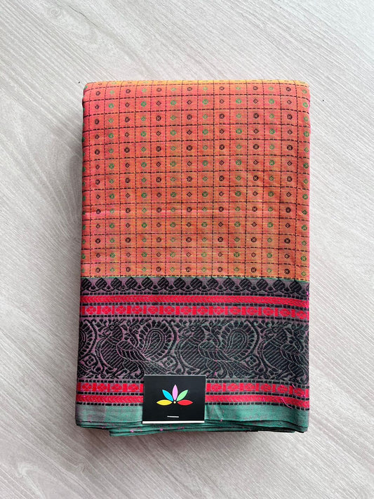 Handwoven Lakshadeepam Kanchi Cotton Saree-913_S