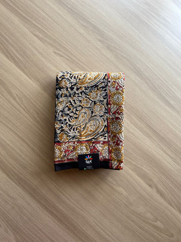 Kalamkari Handblock Printed Mul Cotton Saree -16020