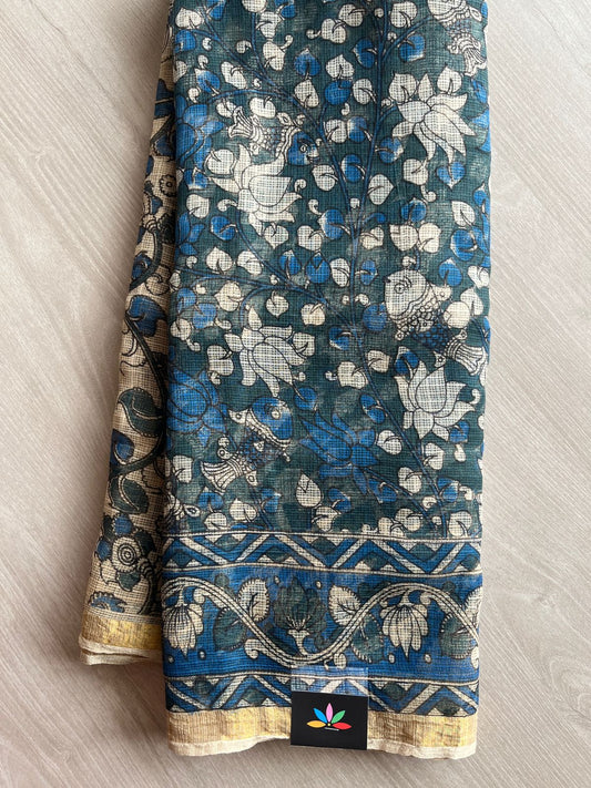Printed Soft Kota Kalamkari Saree- 27054