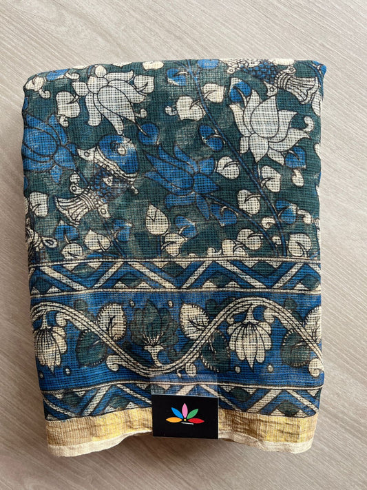 Printed Soft Kota Kalamkari Saree- 27054