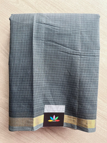 Kalamkari Pallu and Blouse Kota Cotton Saree -28589