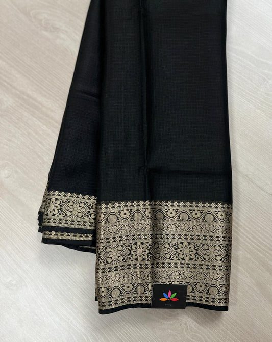 Woven Border Pure Kota Silk Saree -8331