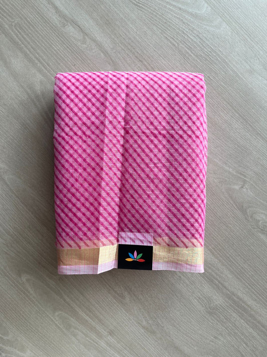 Printed blended Kota saree-24026