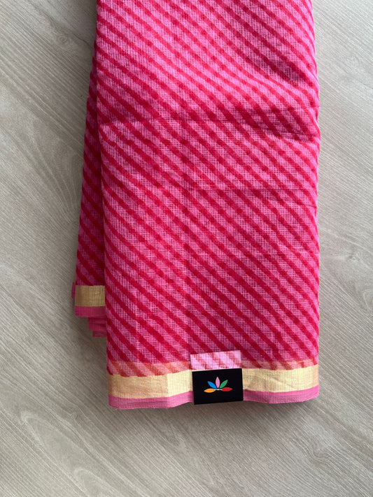 Printed blended Kota saree-24029