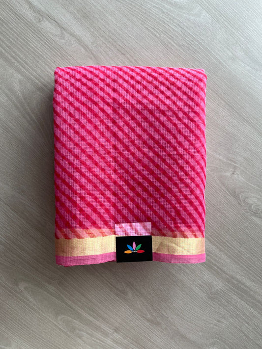 Printed blended Kota saree-24029