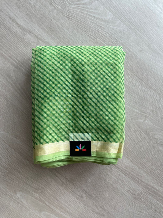 Printed blended Kota saree-24031