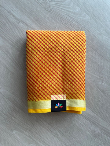 Printed blended Kota saree-24033