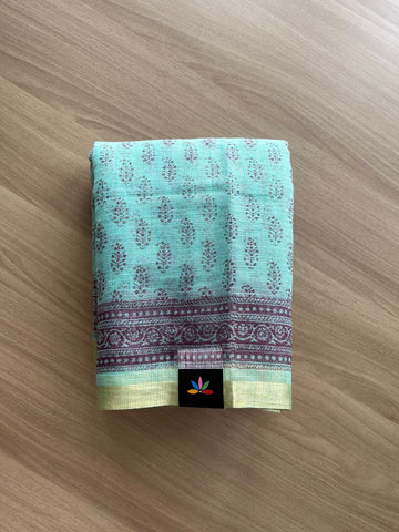 Printed Blended Kota Saree-21416