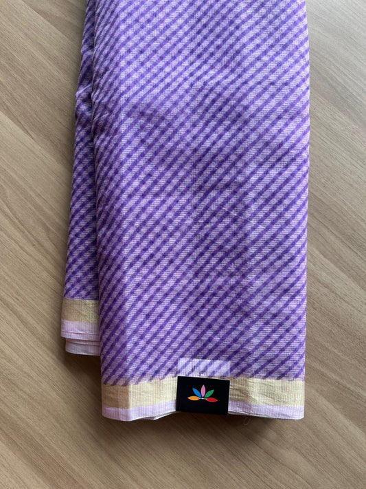 Printed blended Kota saree-22484