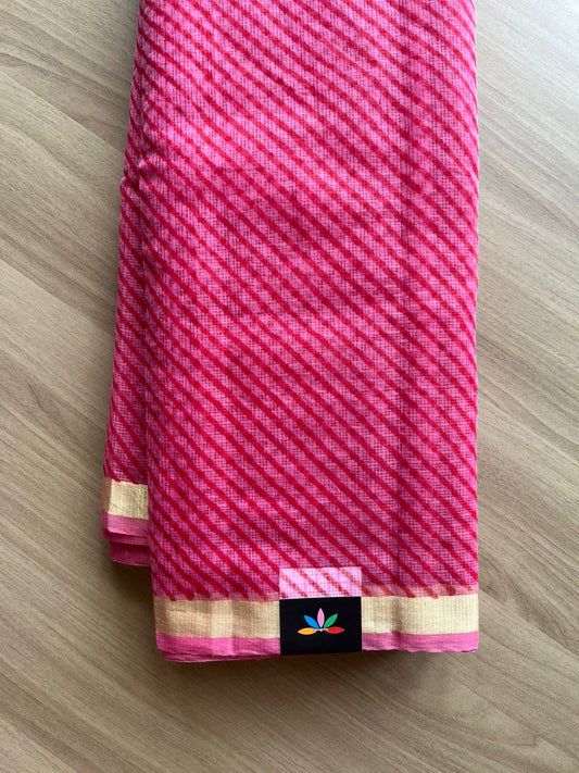 Printed blended Kota saree-22488