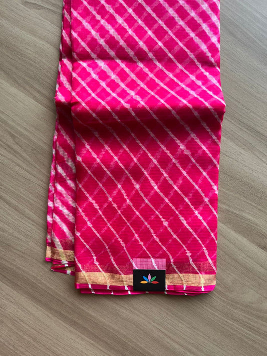 Leheriya Kota Silk Saree -22495