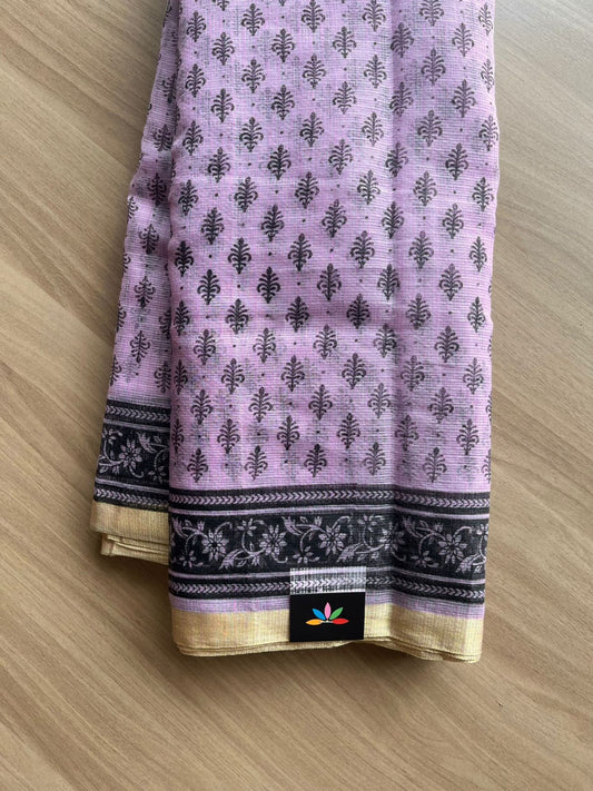Printed Blended Kota Saree-22526