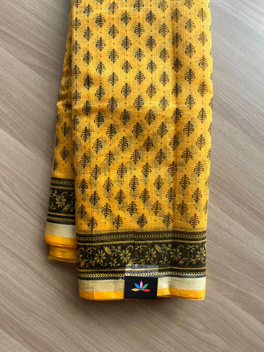 Printed Blended Kota Saree-22527