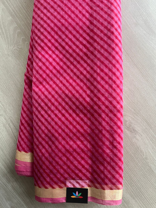 Printed blended Kota saree-26533