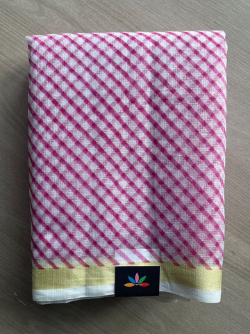 Printed blended Kota saree-26534