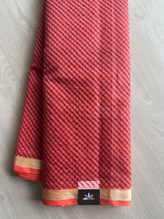 Printed blended Kota saree-26539