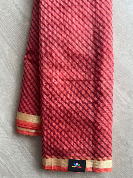 Printed blended Kota saree-26541