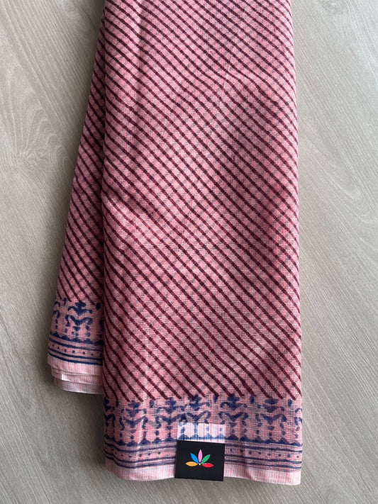 Printed blended Kota saree-26546