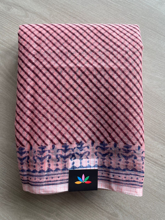 Printed blended Kota saree-26546