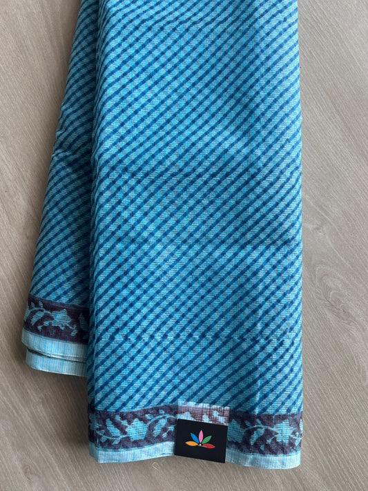 Printed blended Kota saree-26545