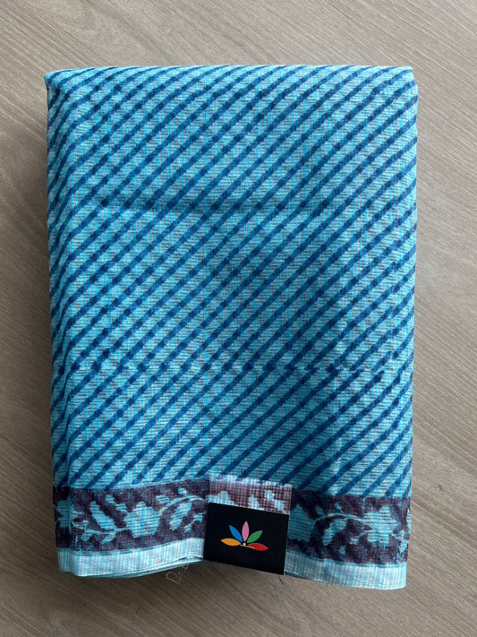 Printed blended Kota saree-26545