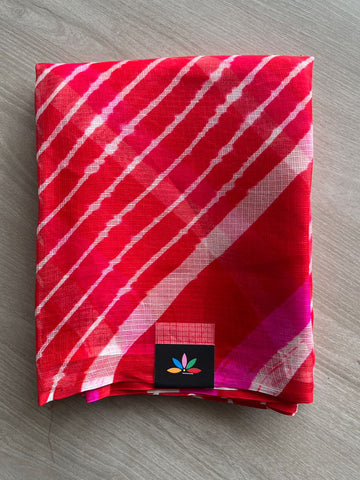 Double Colour Leheriya Kota Silk Saree -26559