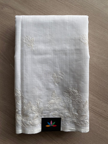 Machine Embroidered Kota Saree -26567