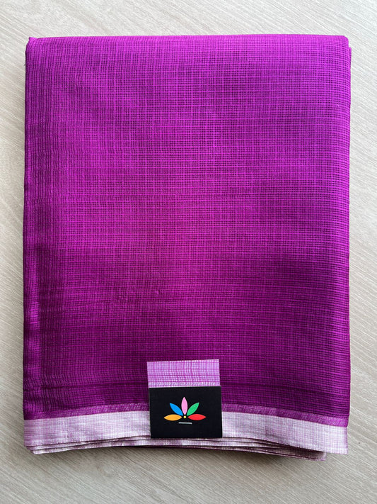 Plain Kota Silk Saree - 28276