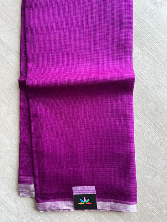 Plain Kota Silk Saree - 28276