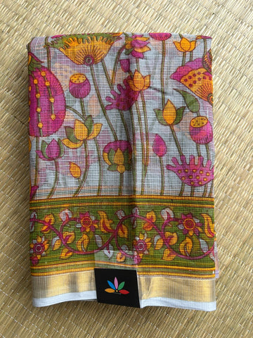 Printed Kota Cotton Saree - 33088