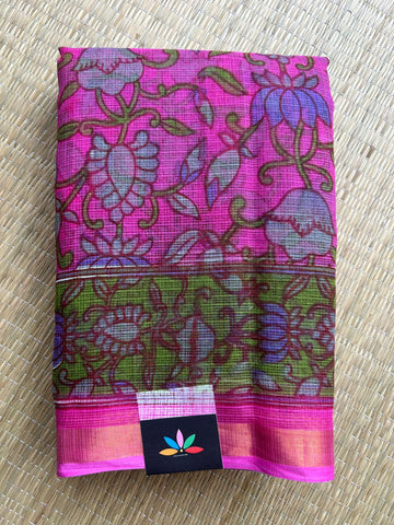 Printed Kota Cotton Saree - 33089