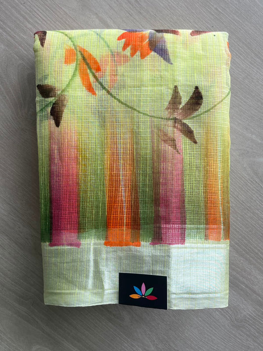 Simple Printed Blended Kota Saree - 34863
