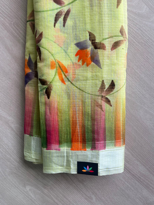Simple Printed Blended Kota Saree - 34863