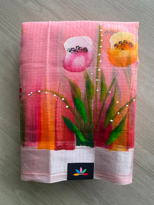 Simple Printed Blended Kota Saree - 34864