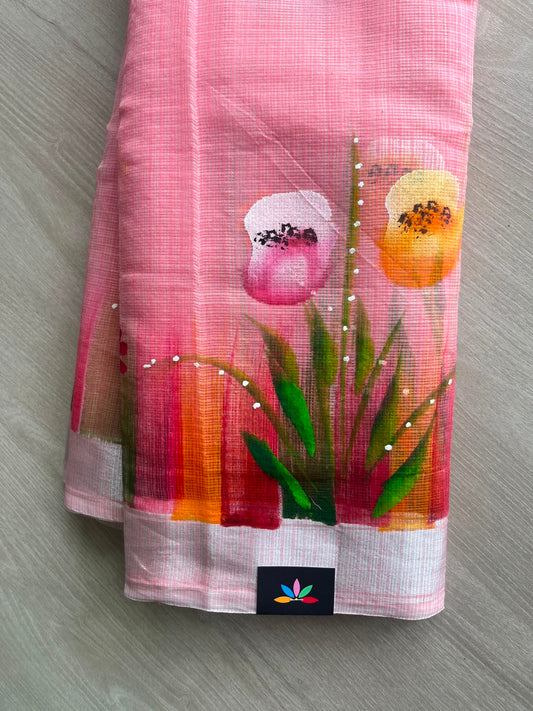 Simple Printed Blended Kota Saree - 34864