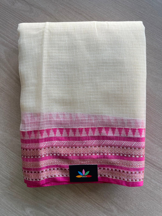 Woven Border Kota Saree - 34890
