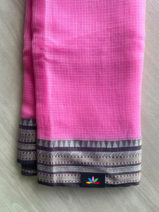 Woven Border Kota Saree - 34894