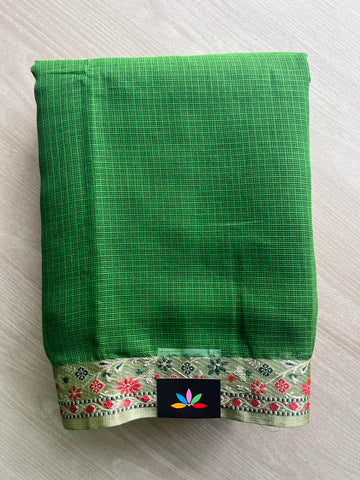 Woven Border Kota Saree - 34902
