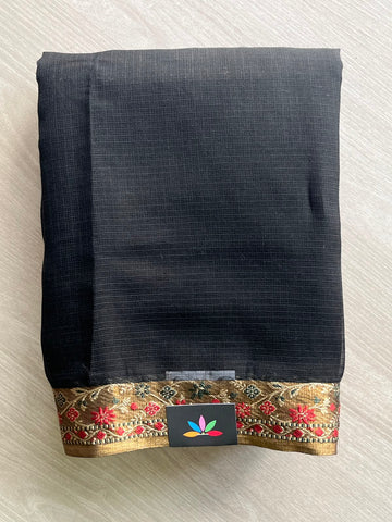 Woven Border Kota Saree - 34906