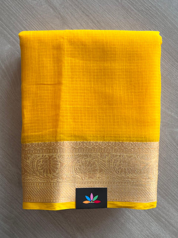 Woven Border Kota Saree - 34907