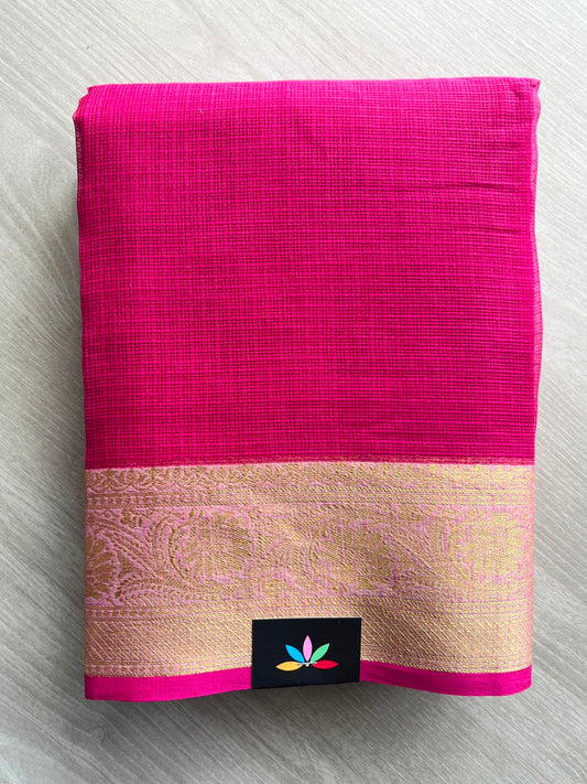 Woven Border Kota Saree - 34908